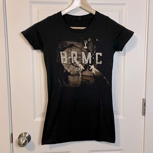 NWOT Earth Positive Black Rebel Motorcycle Club BRMC graphic tee woman’s sz S